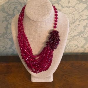 India Hicks Seeing Red Beaded Necklace